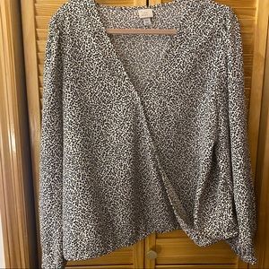 Target Faux Wrap Blouse